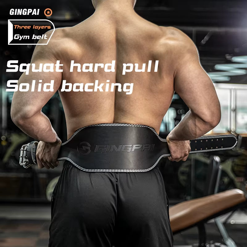 Weight Lifting Belts 15Cm Width for Men Women, Gym Fitness Squats Belt Back Support for Powerlifting, Cross Training, Workout