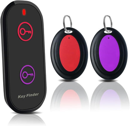 Key Finder, Item Finders & Trackers 131Ft Range Remote Finders with Sound, Wireless Wallet Finders Locator Tag for Finding Key Remote Wallet Pet Phone Glasses